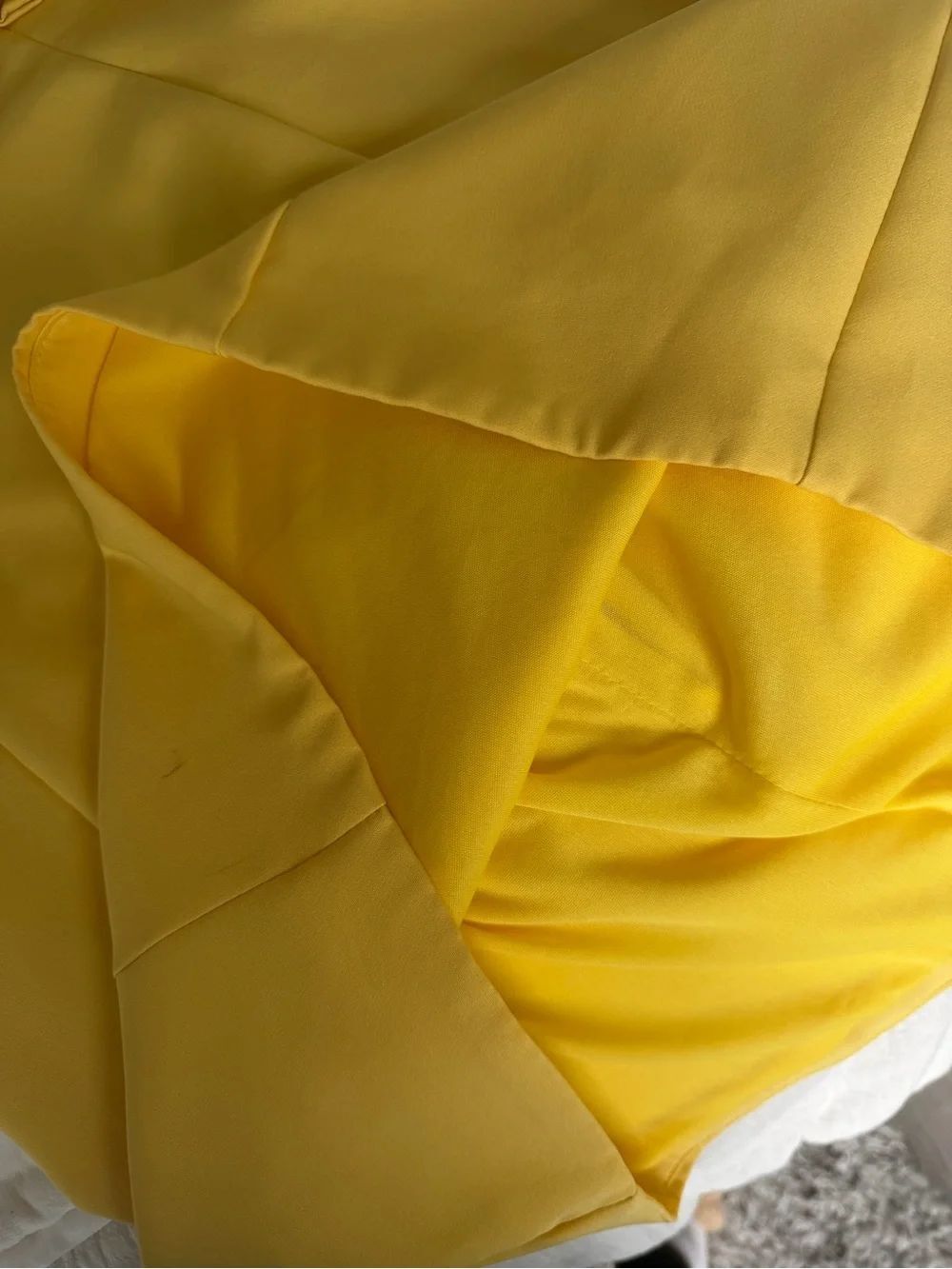 DO+BE Yellow Ruffle Off-Shoulder Dress - Picture 6 of 8